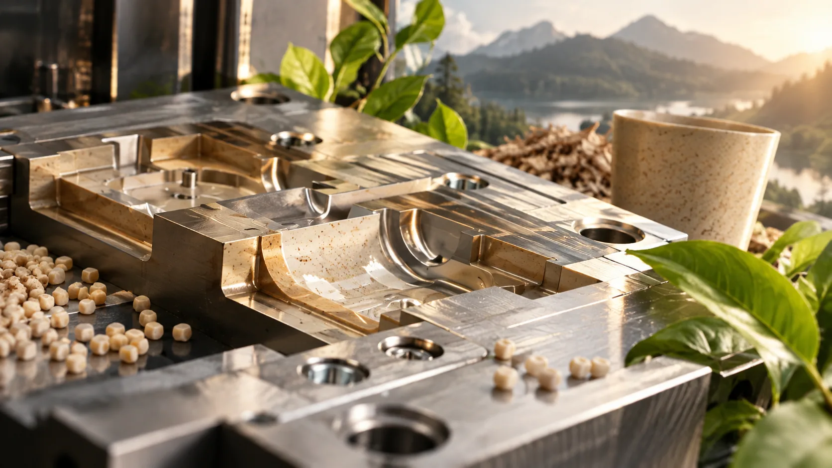 Precision mould for sustainable product manufacturing