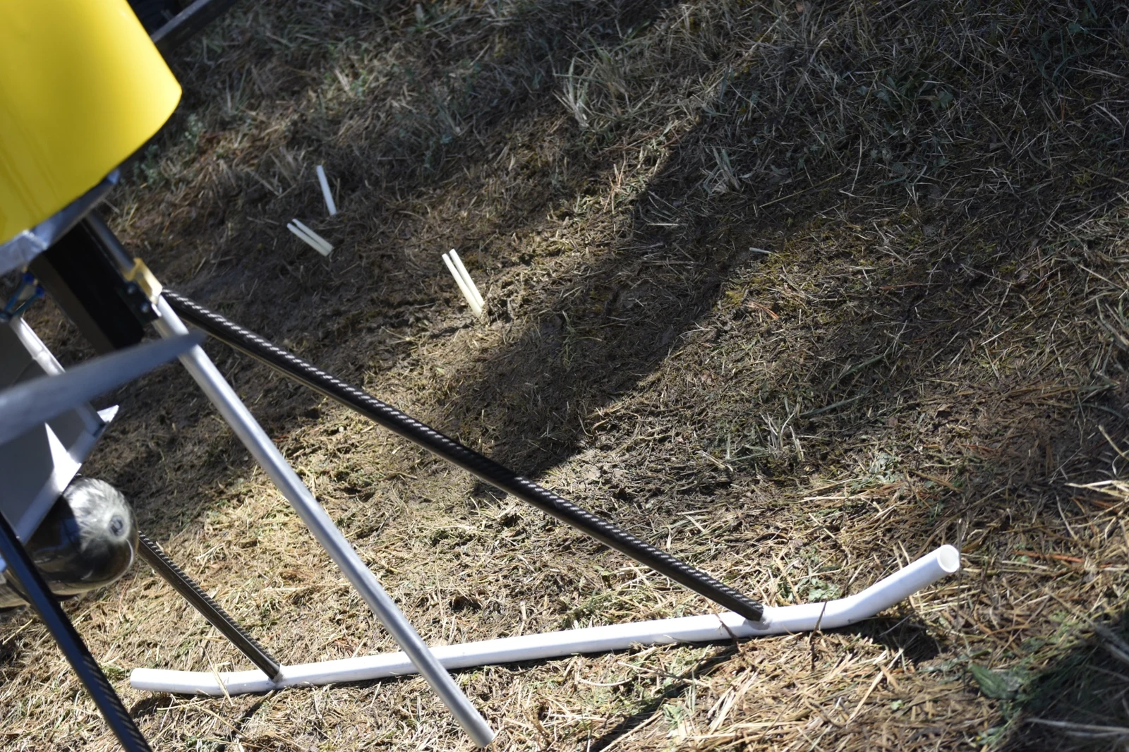 Planting with drones beyond human reach (slopes or dangerous inaccesible areas)